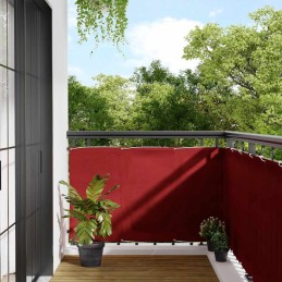 Balkon-Sichtschutz Rot...