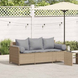 Gartensofa mit Kissen...