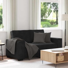 2-Sitzer-Sofa Schwarz 120...