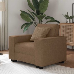Sessel Braun 60 cm Stoff