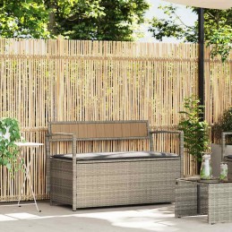 Gartenbank mit Stauraum und...