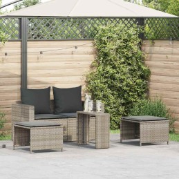 5tlg. Garten-Sofagarnitur...