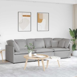Modulares Sofa mit Kissen...