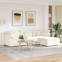 Modulares Sofa mit Hocker...