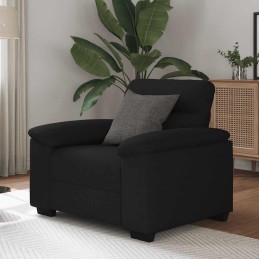 Sessel Schwarz 60 cm Stoff