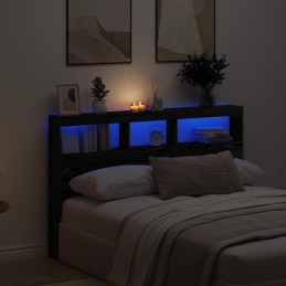 LED-Kopfteil mit Ablagen...