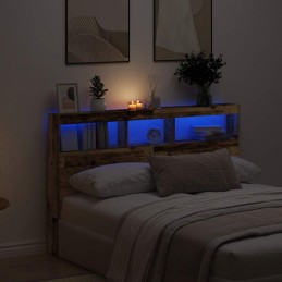 LED-Kopfteil mit Ablagen...