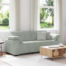 3-Sitzer-Sofa Hellgrau 178...