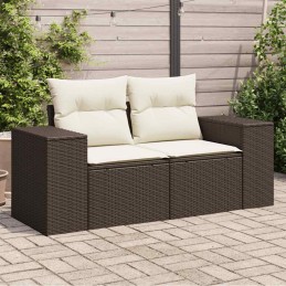 Gartensofa mit Kissen...