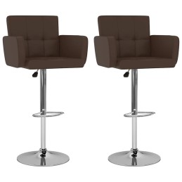 Barhocker 2 Stk. Braun...