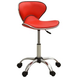 323675  Salon Spa Stool Red...