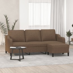 3-Sitzer-Sofa mit Hocker...