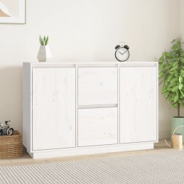Sideboard Weiß 111x34x75 cm...