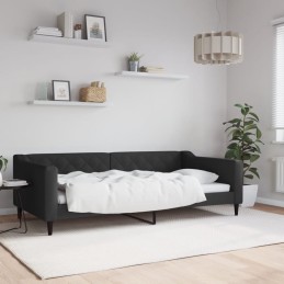 Tagesbett Schwarz 100x200...