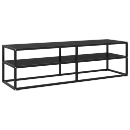 TV-Schrank Schwarz mit...