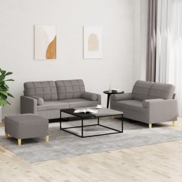 3-tlg. Sofagarnitur mit...