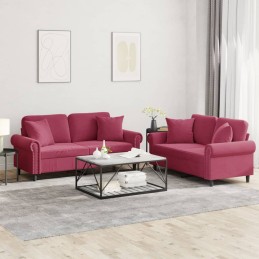 2-tlg. Sofagarnitur mit...