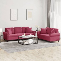 2-tlg. Sofagarnitur mit...