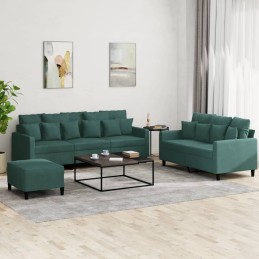 3-tlg. Sofagarnitur mit...