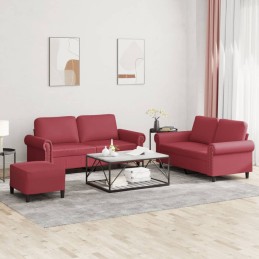 3-tlg. Sofagarnitur mit...