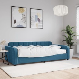 Tagesbett mit Matratze Blau...