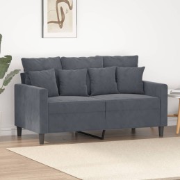 2-Sitzer-Sofa Dunkelgrau...