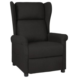 Relaxsessel Schwarz Stoff