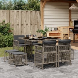 9-tlg. Garten-Essgruppe mit...