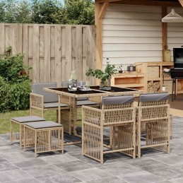 9-tlg. Garten-Essgruppe mit...