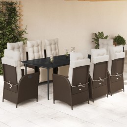 9-tlg. Garten-Essgruppe mit...