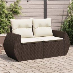 Gartensofa mit Kissen...