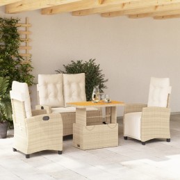 4-tlg. Garten-Essgruppe mit...