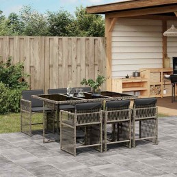 7-tlg. Garten-Essgruppe mit...