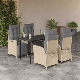 5-tlg. Garten-Essgruppe mit...