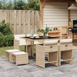 9-tlg. Garten-Essgruppe mit...
