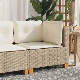 Garten-Ecksofa mit Kissen...