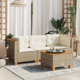 Gartensofa mit Kissen...