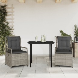 3-tlg. Garten-Essgruppe mit...