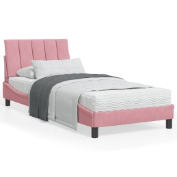 Bett mit Matratze Rosa...