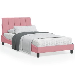 Bett mit Matratze Rosa...