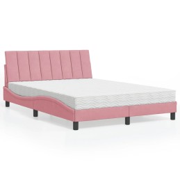 Bett mit Matratze Rosa...
