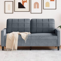2-Sitzer-Sofa Dunkelgrau...