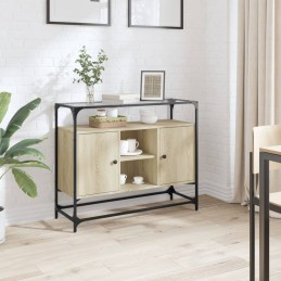 Sideboard mit Glasplatte...
