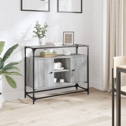Sideboard mit Glasplatte...