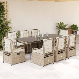9-tlg. Garten-Essgruppe mit...