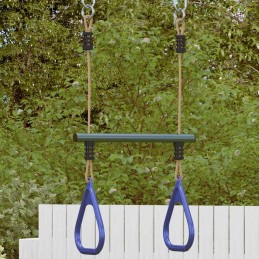 Trapezstange mit Turnringen...