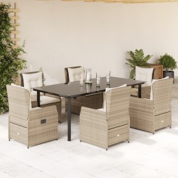 7-tlg. Garten-Essgruppe mit...
