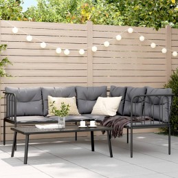 Garten-Sofagarnitur mit...