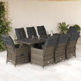 9-tlg. Garten-Bistro-Set...