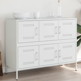 Sideboard Weiß 100,5x39x79...